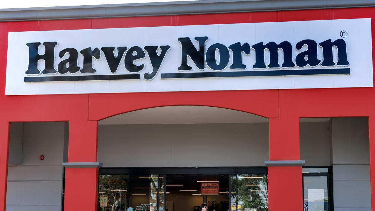 Harvey Norman recorded a loss on Friday. Picture: NewsWire / David Geraghty