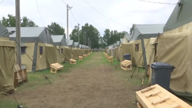 Tents offered by Belarus unused by Wagner