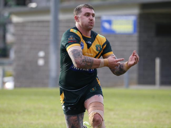 Mittagong five-eighth JakeSteadman had a mixed day against his former club. Picture Warren Gannon Photography