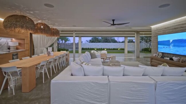 Inside Chris Clout's stunning Castaways Beach home