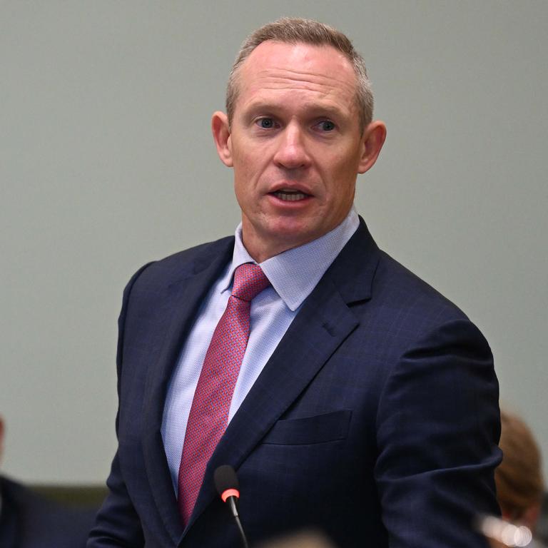 Energy Minister Mick de Brenni refused to answer more detailed questions about the proposed Pioneer-Burdekin Pumped Hydro project. Picture: Lyndon Mechielsen/Courier Mail