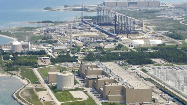 Bruce Nuclear Plant near Kincardine on Lake Huron. Picture: Dick Loek/Getty Images