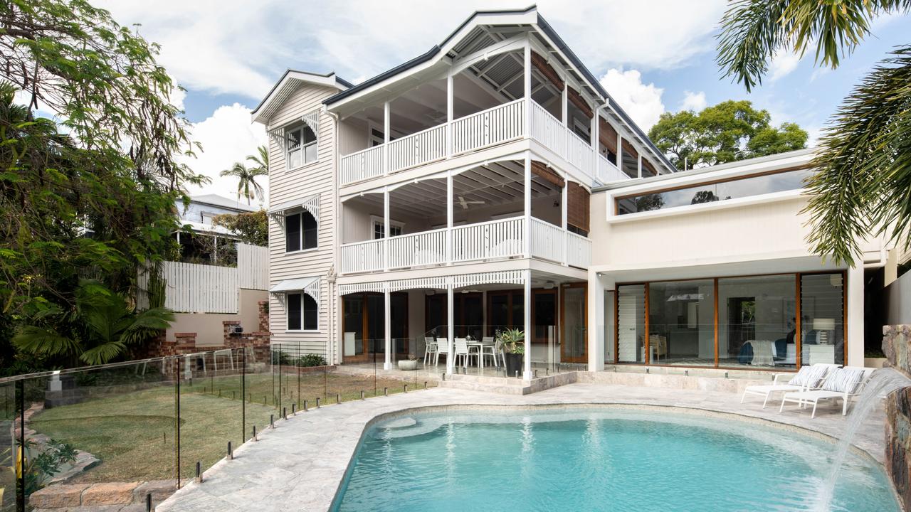 The house also comes with a heated pool so you can take a dip after skating.