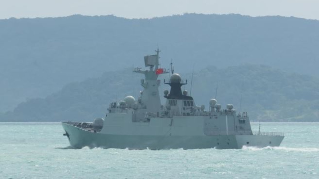 Defence sources say the ships are abiding by international law. Picture: Australian Defence Force