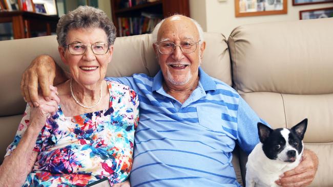 Joy and Ron Burton celebrated their 70th wedding anniversary earlier this year.