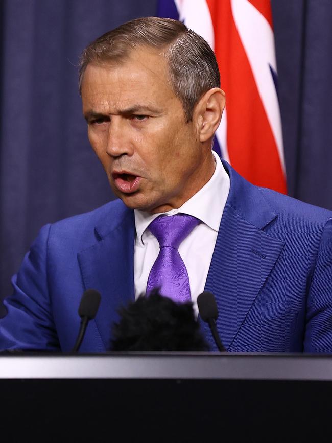 WA Health Minister Roger Cook. Picture: Getty Images