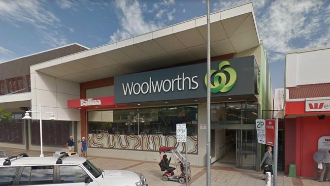 Ballina Woolworths on River St. Picture: Google