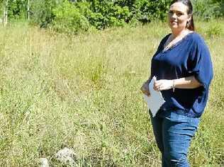 NOT HAPPY: Charlotte Bull says she was “misled” by the council when she leased land adjoining her property from the voluntary land swap project. Picture: Francis Witsenhuysen