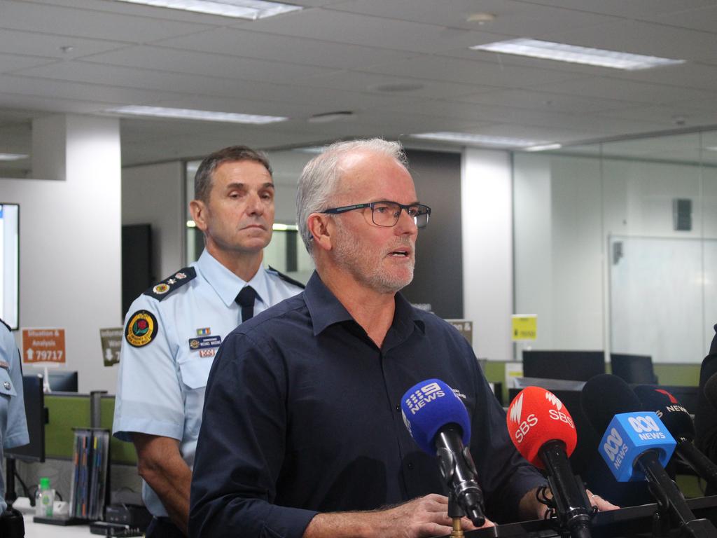 Bureau of Meteorology manager hazard preparedness Steven Bernasconi said it was the first time a cyclone watch had been issued for NSW since Cyclone Nancy in 1990. Picture: Clareese Packer/NewsWire.