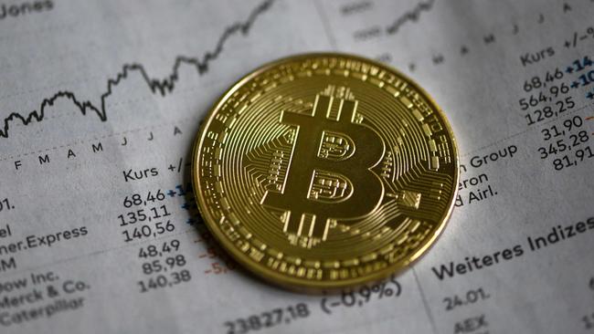 Bitcoin is seeing a surge in price. Picture: AFP