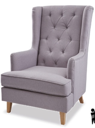 Aldi grey rocking chair new arrivals