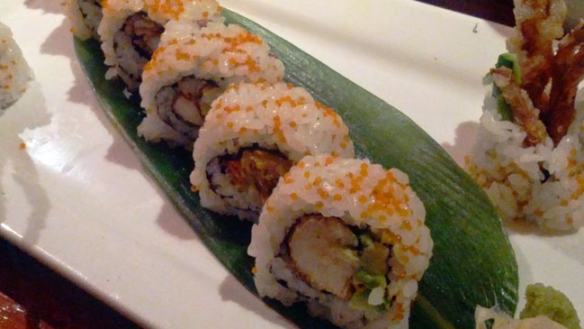 Soft-shell crab karaage at Busshari, Potts Point.