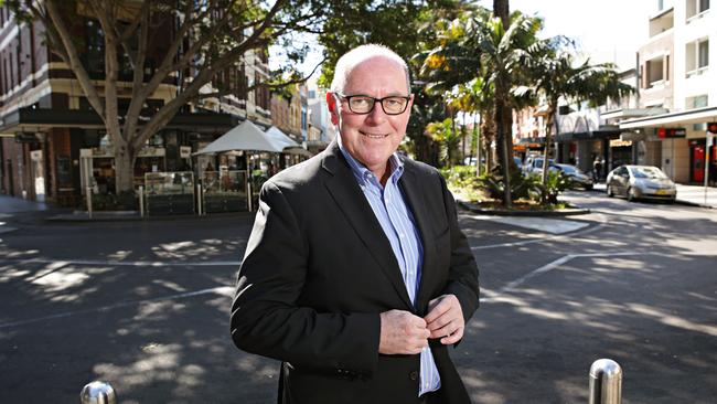 \Greg Twemlow at Manly Corso where he is hoping to create a Manly Innovation Hub. Picture: Adam Yip / Manly Daily