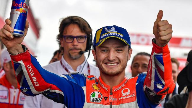 Jack Miller takes pole position for the MotoGP Grand Prix of Argentina. Pic: MotoGP.com