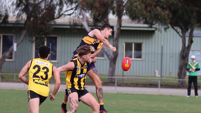 Bailey Sawyer is a reliable player for Echuca United. Photo: Facebook.