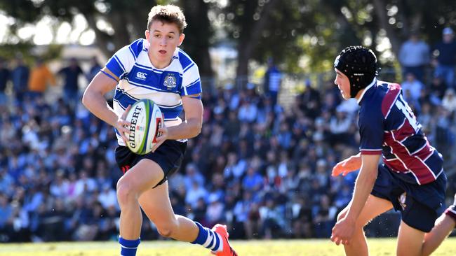 Nudgee College player Tory Bath. Picture, John Gass