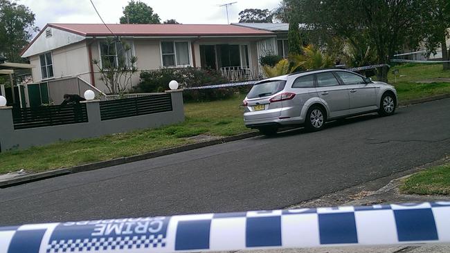 The house where a two-year-old was found dead. Picture: Phil Rogers