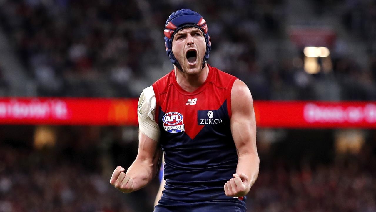 Angus Brayshaw played a key role in Melbourne’s premiership.