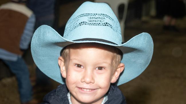 Oscar Barnes from Coppabella at the PBR Bull Pit Bull Bash at Dittmann Bucking Bulls in Bloomsbury. August 27, 2022. Picture: Michaela Harlow