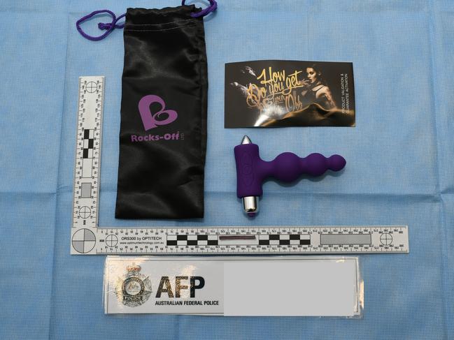 40kgs of methamphetamine and 18kg or cocaine – worth more than $38 million – were allegedly found concealed in 21 boxes of adult sex toys sent to Melbourne. Picture: Supplied