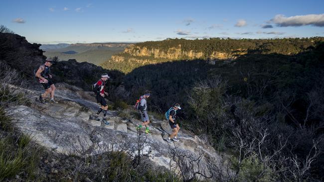 Runners during the 2015 Ultra-Trail Australia event