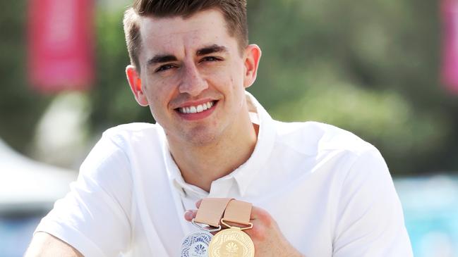 Commonwealth Games - 2018. British Commonwealth, Olympic and World champion gymnast Max Whitlock at the Longines Record Club.Picture: NIGEL HALLETT