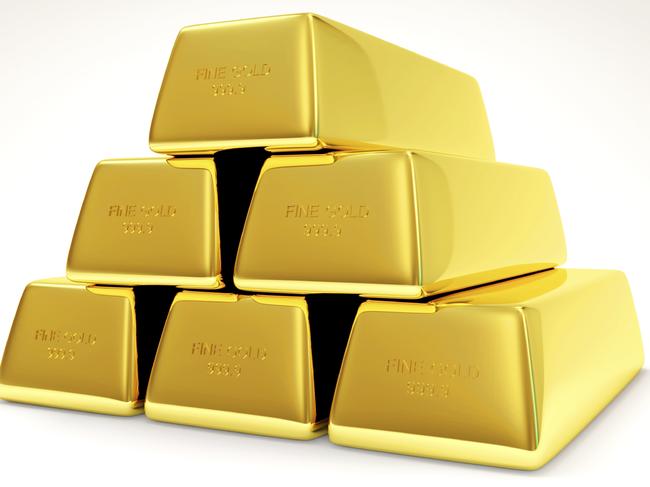 CARSGUIDE - gold bullion / ingots / bars. Picture: iStock