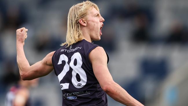 Mitchell Knevitt is more than meets the eye. Picture: AFL Photos via Getty Images