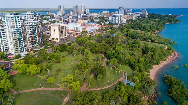 Darwin's Esplanade will get a footpath revamp. Picture: Che Chorley