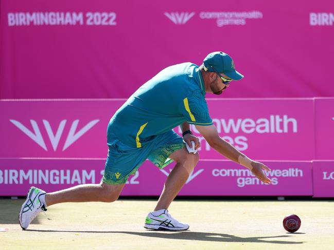 Aaron Wilson won gold in Birmingham, but the real highlight came after the event. Picture: Getty Images