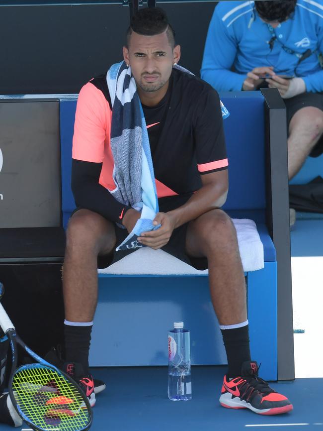 Nick Kyrgios. Photo: AAP