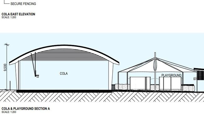 Designs to the proposed specialist autism school at Calvary Christian College.