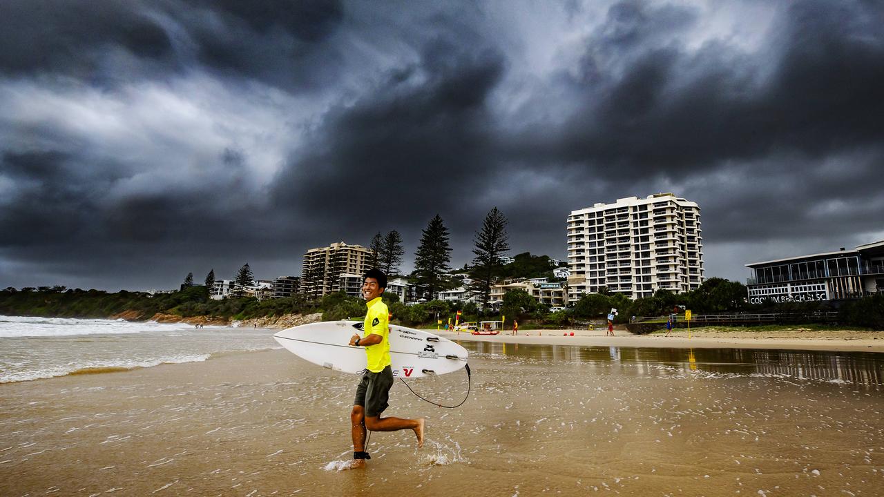 Sunshine Coast weather Thunderstorm heavy wind, rain The Courier Mail