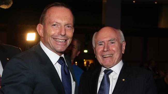 Former prime ministers Tony Abbott and John Howard both won elections despite their own unpopularity.