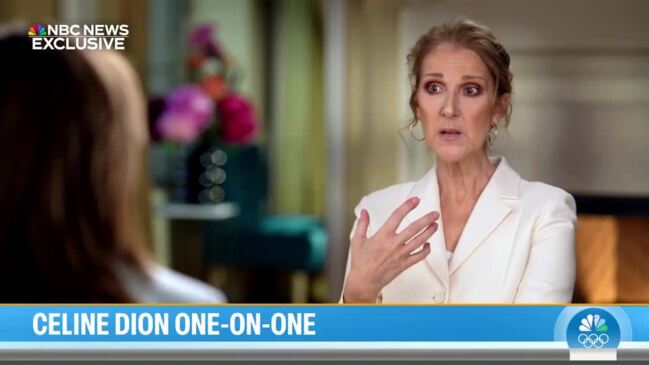 Celine Dion gets emotional as she discusses health battle (Today)