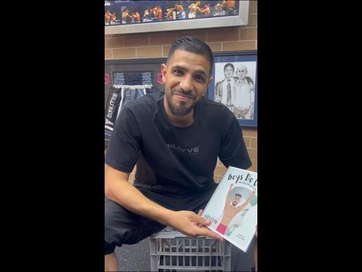 Billy Dib on his book 'Boys Do Cry'