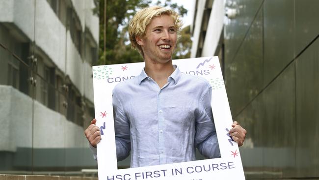 Seamus Connon was congratulated at the event at UNSW. Picture: John Appleyard