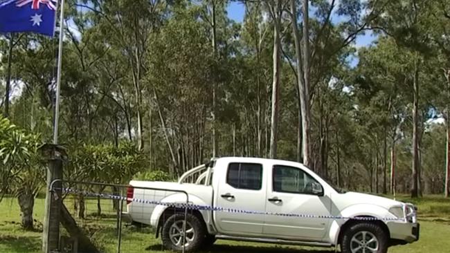 Tracey Rawlings had her husband's car stolen by a man waving a stolen, long arm rifle before he was later shot by police on the Bruce Highway at Colosseum, south of Gladstone.