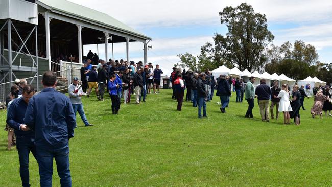 The crowd gathered at the Penshurst District and Racing Club for a spectacular day out.