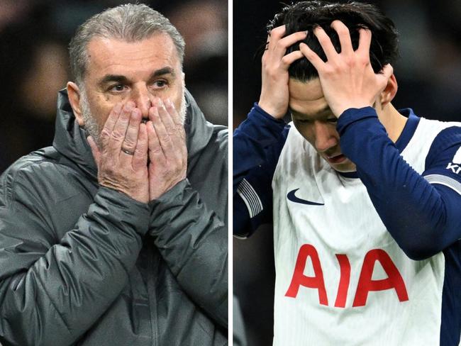 Ange Postecoglou and Son Heung-min.