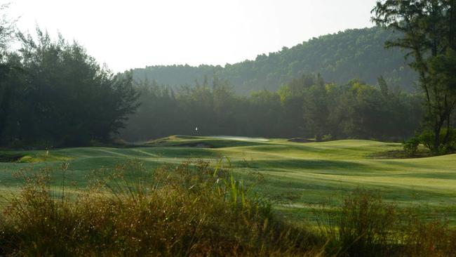 Tee off at Laguna Lang Co.