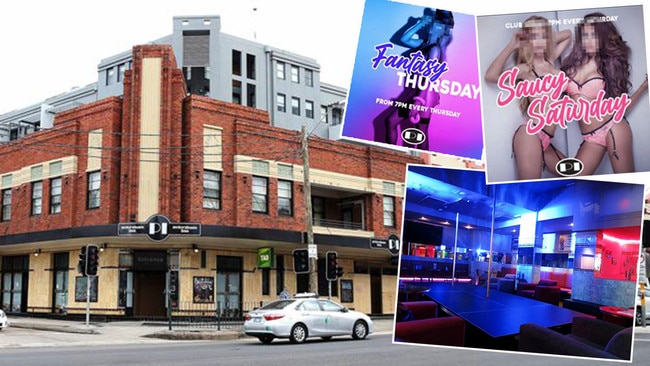 Petersham Inn transformed from a family pub, into a strip bar, known for its adult services topless bar and strip club in 2016.