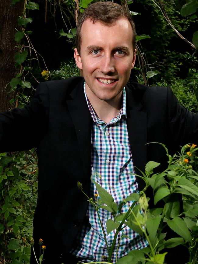 Ross Grove, pictured at the Duck River in Auburn when he was Holroyd mayor.