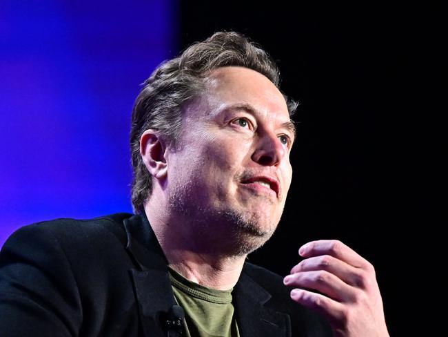 Tech billionaire Elon Musk has bizarrely changed his profile name to Kekius Maximus. Picture: Frederic J. Brown / AFP