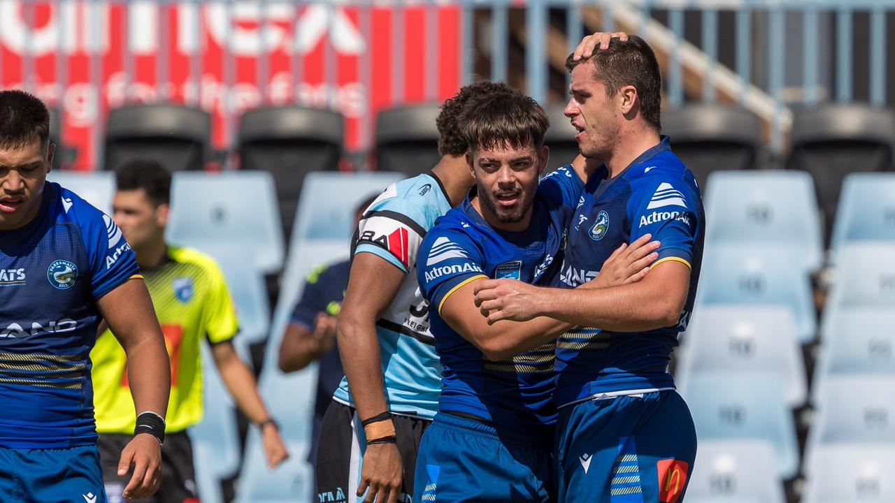 Queenslanders Jai Camilleri and Beau Lucien were playing SG Ball at Parramatta.