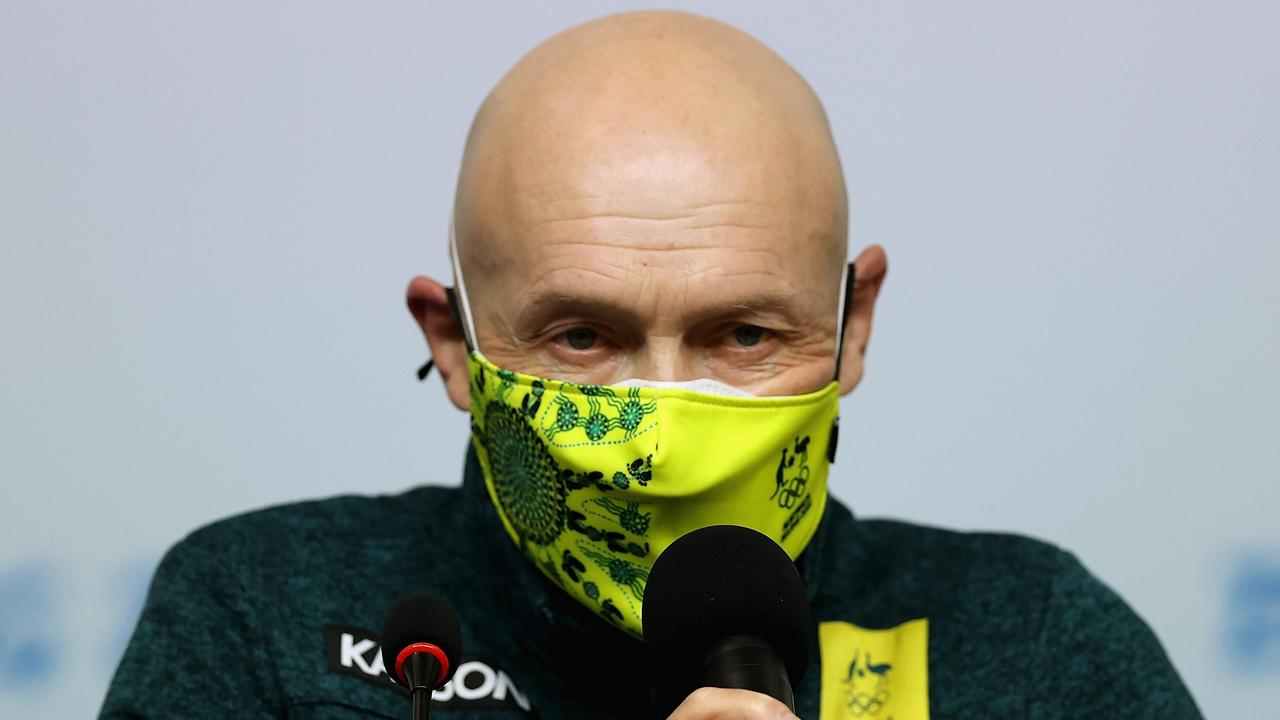 Australian Olympic Team Chef de Mission Geoff Lipshut insists athletes weren’t silenced. Picture: Getty