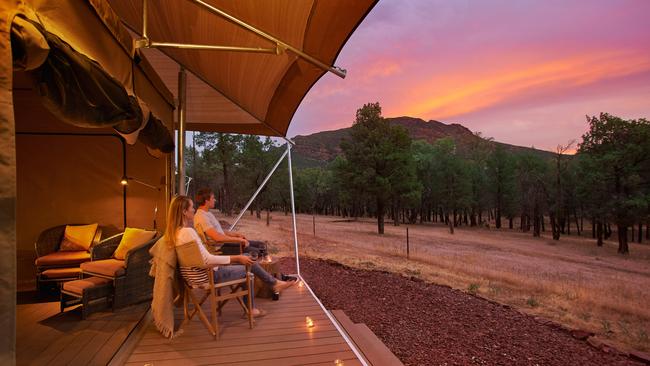 Ikara Safari Camp at Wilpena Pound Resort.