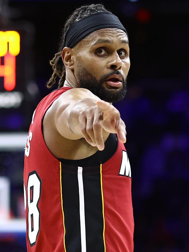 Patty Mills playing for the Heat. Photo by Tim Nwachukwu/Getty Images