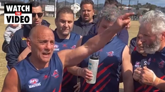 'We're going to ****ing run harder': Tony Liberatore's spirited coaching address