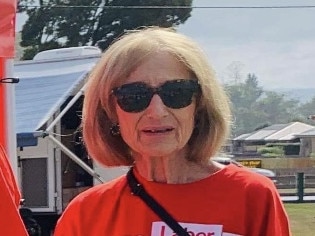 A more recent Veronica Corstorphine while volunteering with the Labor party. Picture: Supplied